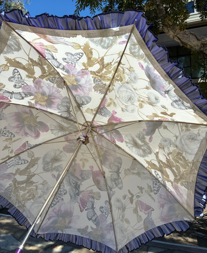 Fiorenza Butterflies Umbrella | Pasotti Collection | Free Shipping