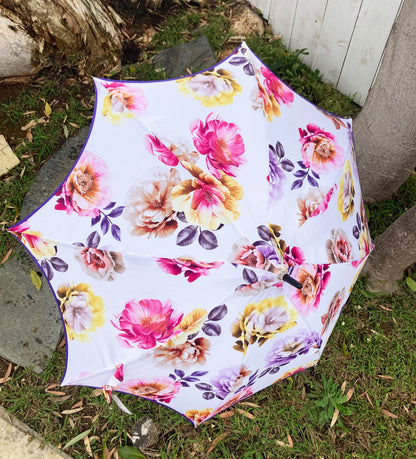 Charm Flowers by Guy de Jean | Handmade Luxury French Umbrella by Guy de Jean | 40% Off