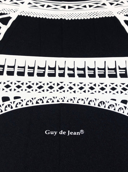 Eiffel Tower Black | Made in France | Guy de Jean Collection | Free Shipping