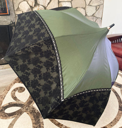 Promenade Olive Green and Black Lace | Anti UV Chantal Thomass | Free Shipping