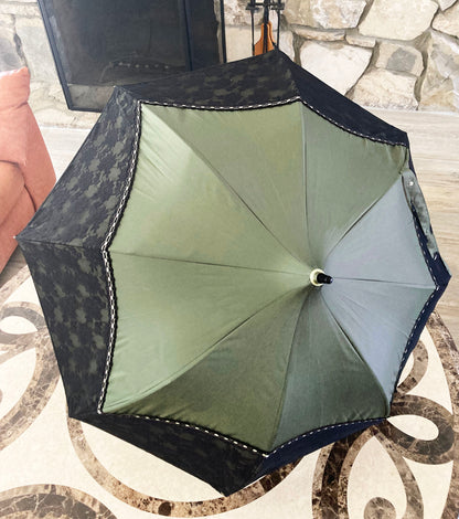 Promenade Olive Green and Black Lace | Anti UV Chantal Thomass | Free Shipping