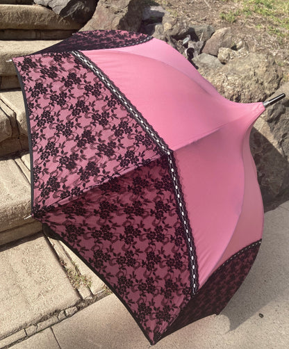 Promenade Pink Anti UV Umbrella By Chantal Thomass | Free Shipping