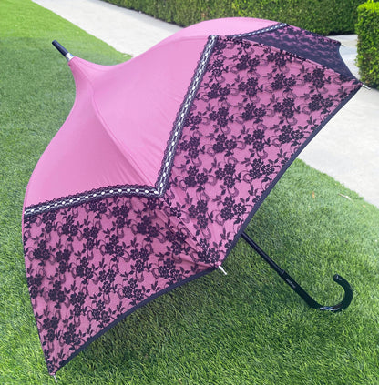 Promenade Pink Anti UV Umbrella By Chantal Thomass | Free Shipping