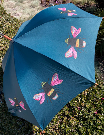 Bella Bumblebee Umbrella | Emily Smith design | Quick Dry Canopy