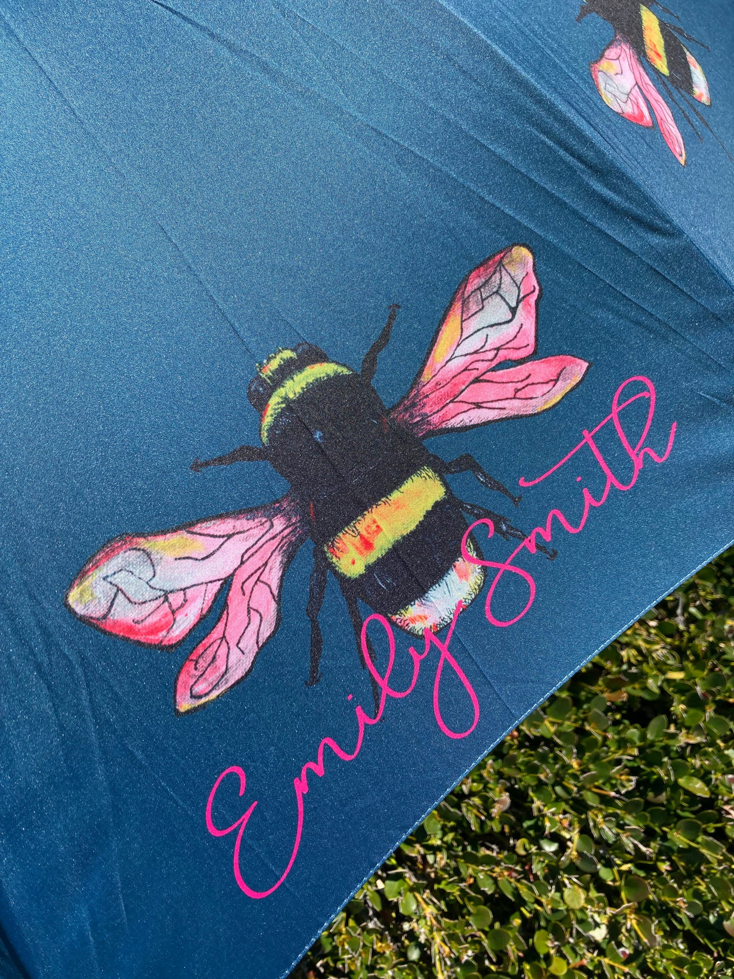 Bella Bumblebee Umbrella | Emily Smith design | Quick Dry Canopy