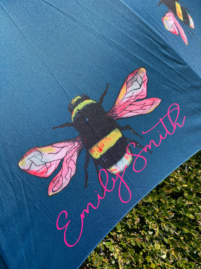 Bella Bumblebee Umbrella | Emily Smith design | Quick Dry Canopy