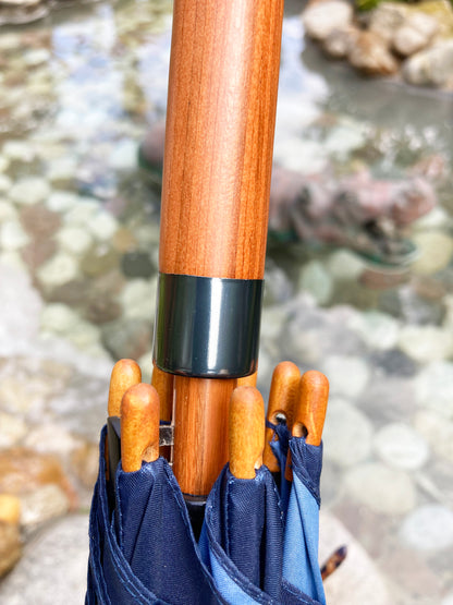 Oscar The Squid by Emily Smith | Navy and Orange Sea Life Design