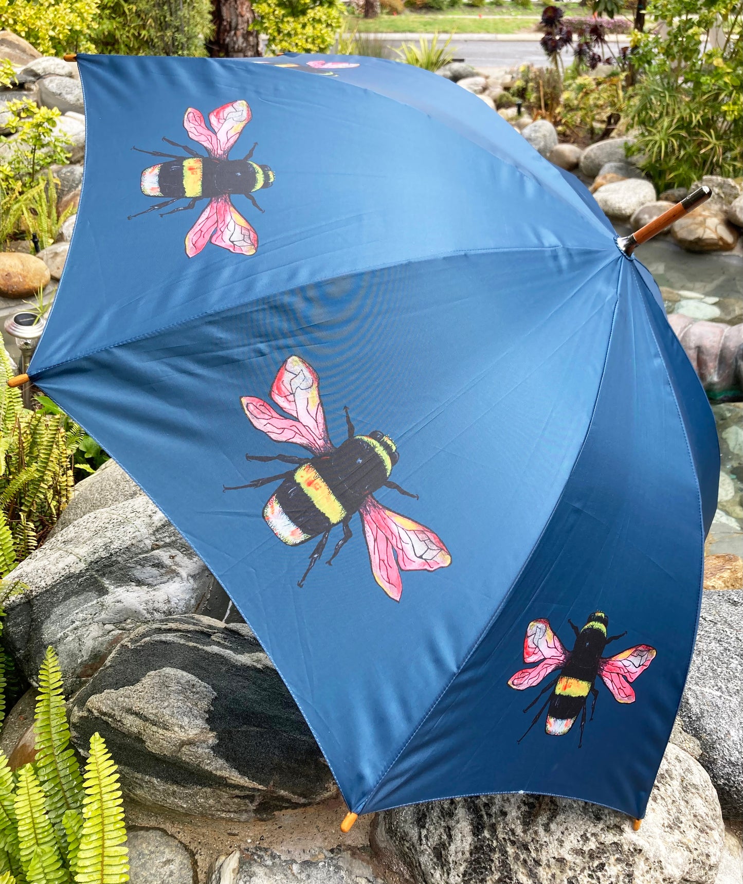 Bella Bumblebee Umbrella | Emily Smith design | Quick Dry Canopy