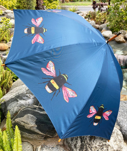 Bella Bumblebee Umbrella | Emily Smith design | Quick Dry Canopy