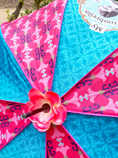Darling Divas Umbrella Collection | 1920s Vintage Style | "Divas Divas" | Semi-Automatic | One Year Warranty.