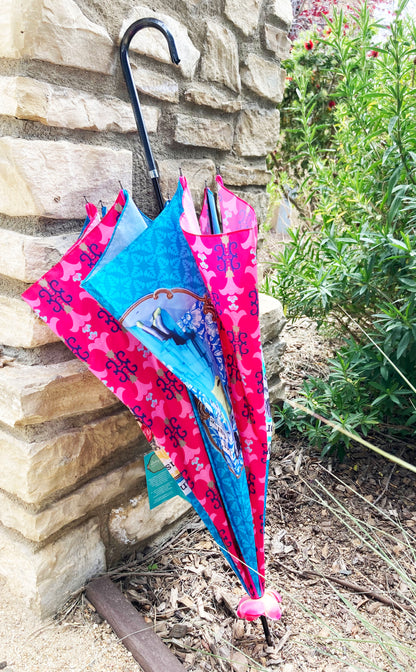 Darling Divas Umbrella Collection | 1920s Vintage Style | "Divas Divas" | Semi-Automatic | One Year Warranty.