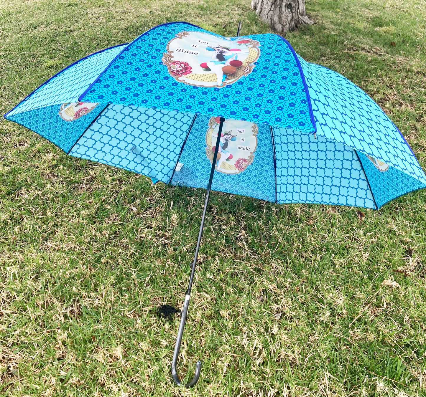 Colección de paraguas Darling Divas | Estilo vintage de los años 20 | "Let it Shine" | Semiautomático | Garantía de un año.