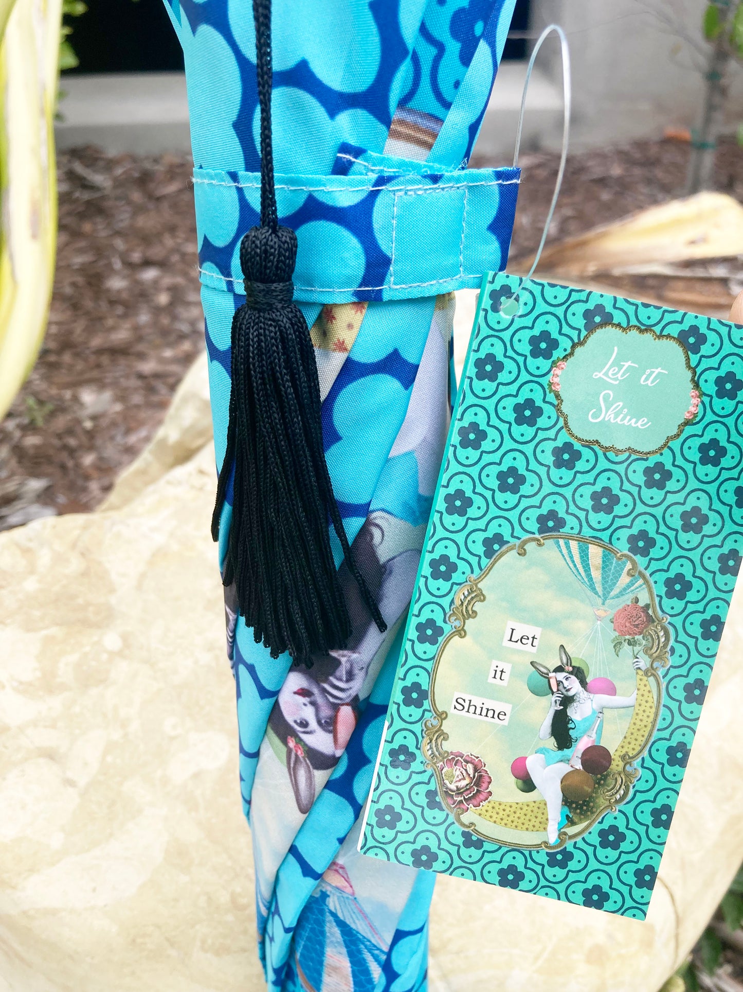 Colección de paraguas Darling Divas | Estilo vintage de los años 20 | "Let it Shine" | Semiautomático | Garantía de un año.