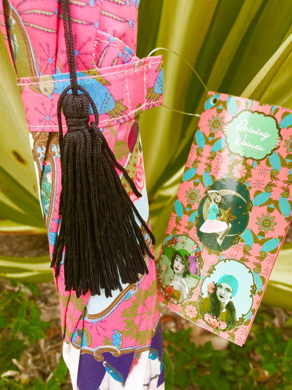 Darling Divas Umbrella Collection | 1920s Vintage Style | "Raining Women" | Semi-Automatic | One Year Warranty.