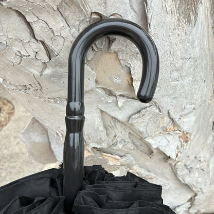 Margaux Black Pagoda Umbrella | Metal Frame | Rain and Sun Protection