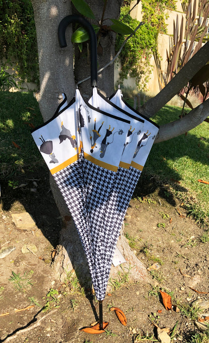 Demoiselles and Poodles Umbrella | Hand made in France | Free Shipping