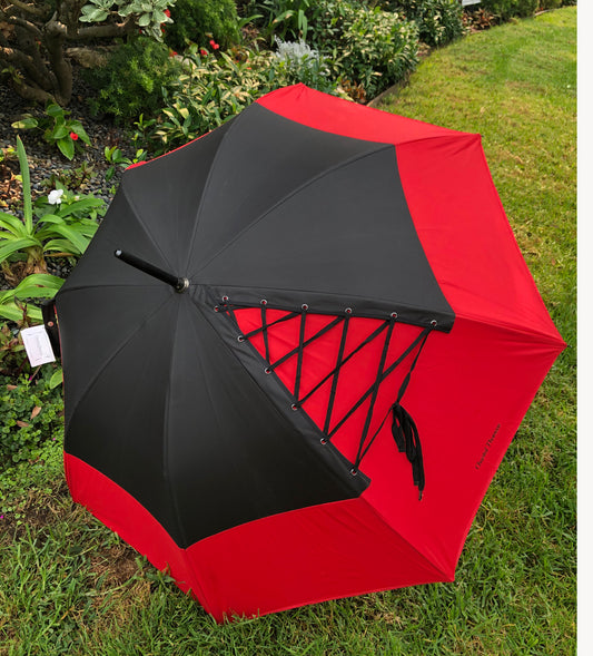 Chantal Thomass Red Corset Umbrella | Anti UV Made in France | Free Shipping