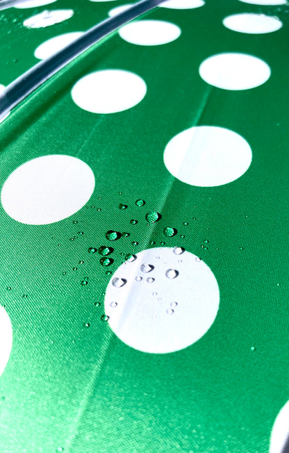 Paraguas Adeline Verde | Estilo pagoda anti-UV y opaco.