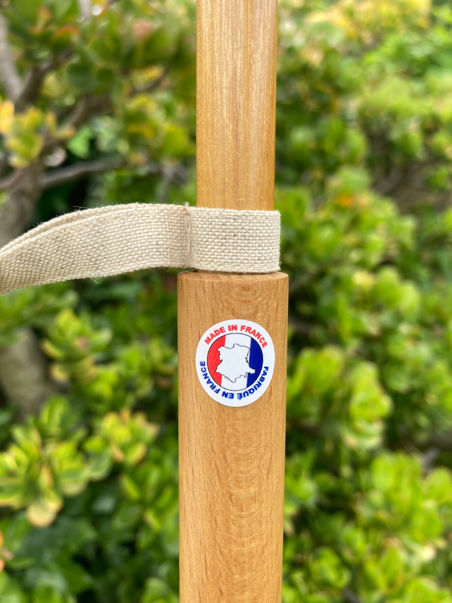 Paraguas anti-UV de cáñamo Little Flower | Resistente al agua, hecho a mano en Francia | Envío gratis