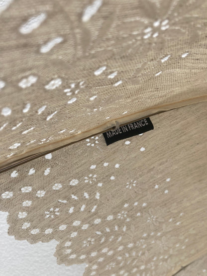 Paraguas de cáñamo con bordado inglés | Impermeable y anti-UV | Envío gratuito