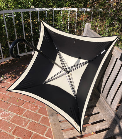 Carre Cream Luxury Umbrella | Guy de Jean Collection | Free Shipping