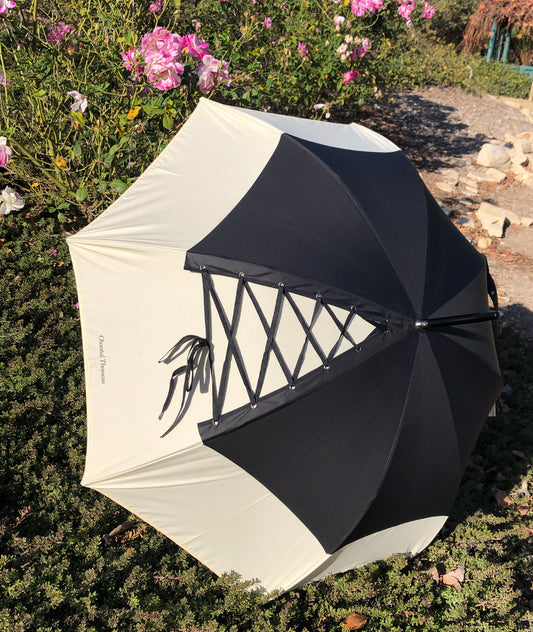 Sexy Lace Up Corset Umbrella | Chantal Thomass Anti UV Collection | Free shipping
