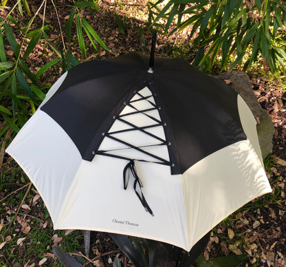 Sexy Lace Up Corset Umbrella | Chantal Thomass Anti UV Collection | Free shipping