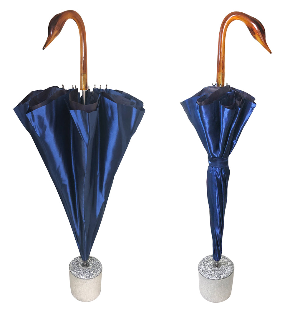 Paraguas cisne de Guy de Jean | Parasol francés de lujo impermeable | Envío gratuito