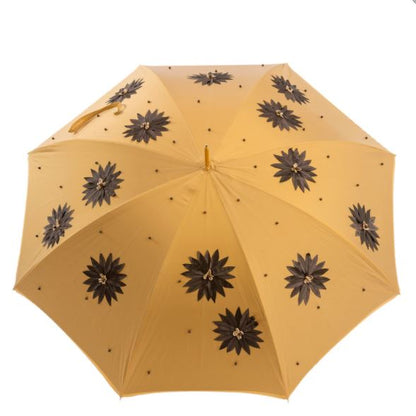Applied Sunflowers and Swarovski® Handle Umbrella| Anti UV Double cloth | Free Shipping
