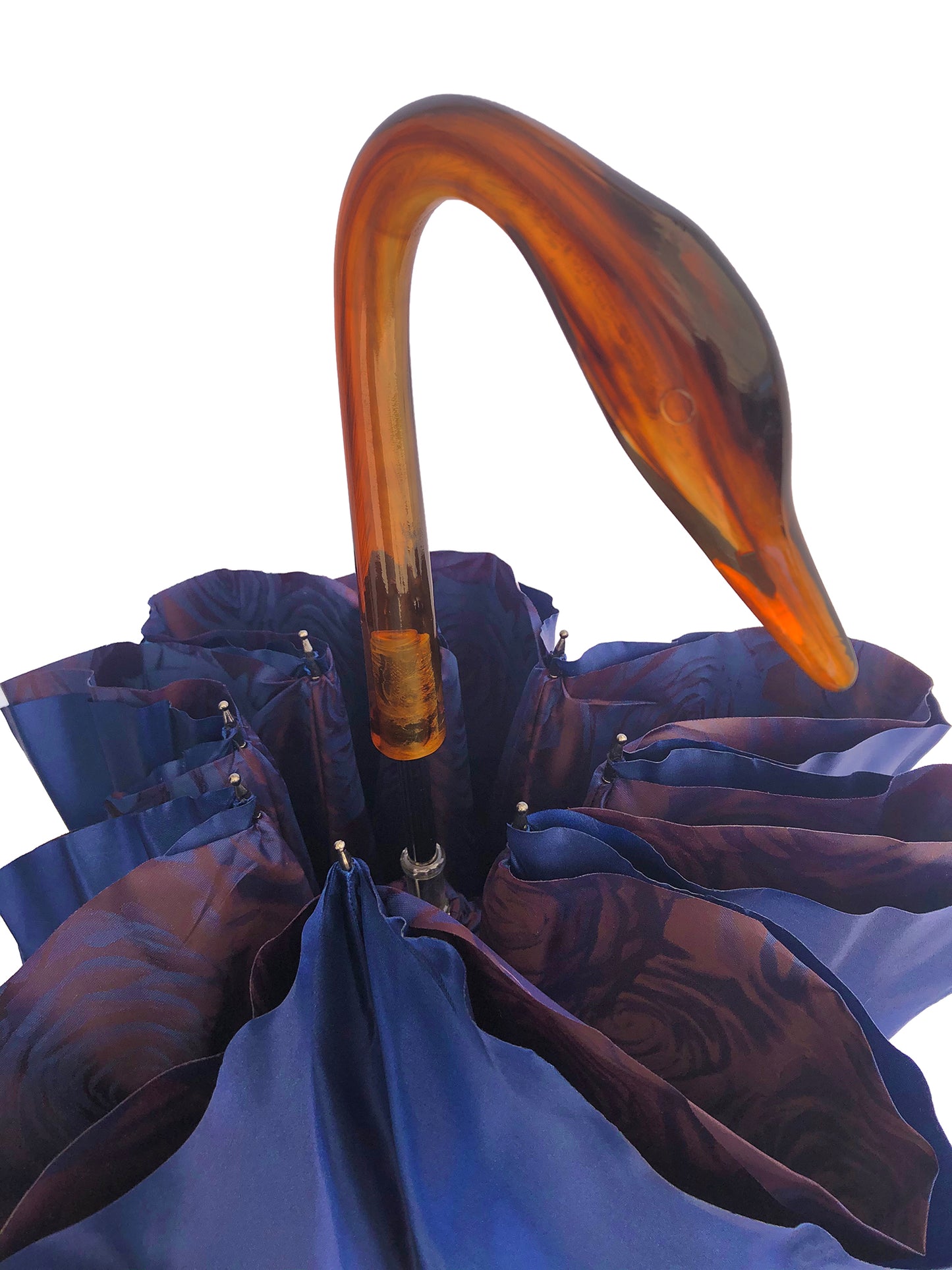 Paraguas cisne de Guy de Jean | Parasol francés de lujo impermeable | Envío gratuito