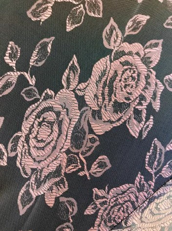 Paraguas Mirabelle Rosa Empolvado | Tela Jacquard Italiana | Il Marchesato | Envío Gratis