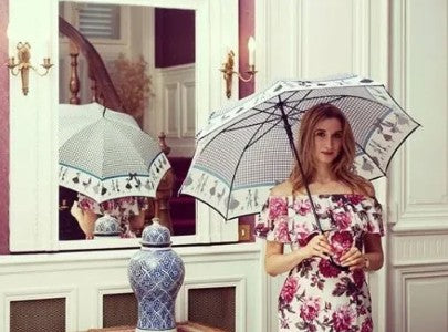 Demoiselles and Poodles Umbrella | Hand made in France | Free Shipping