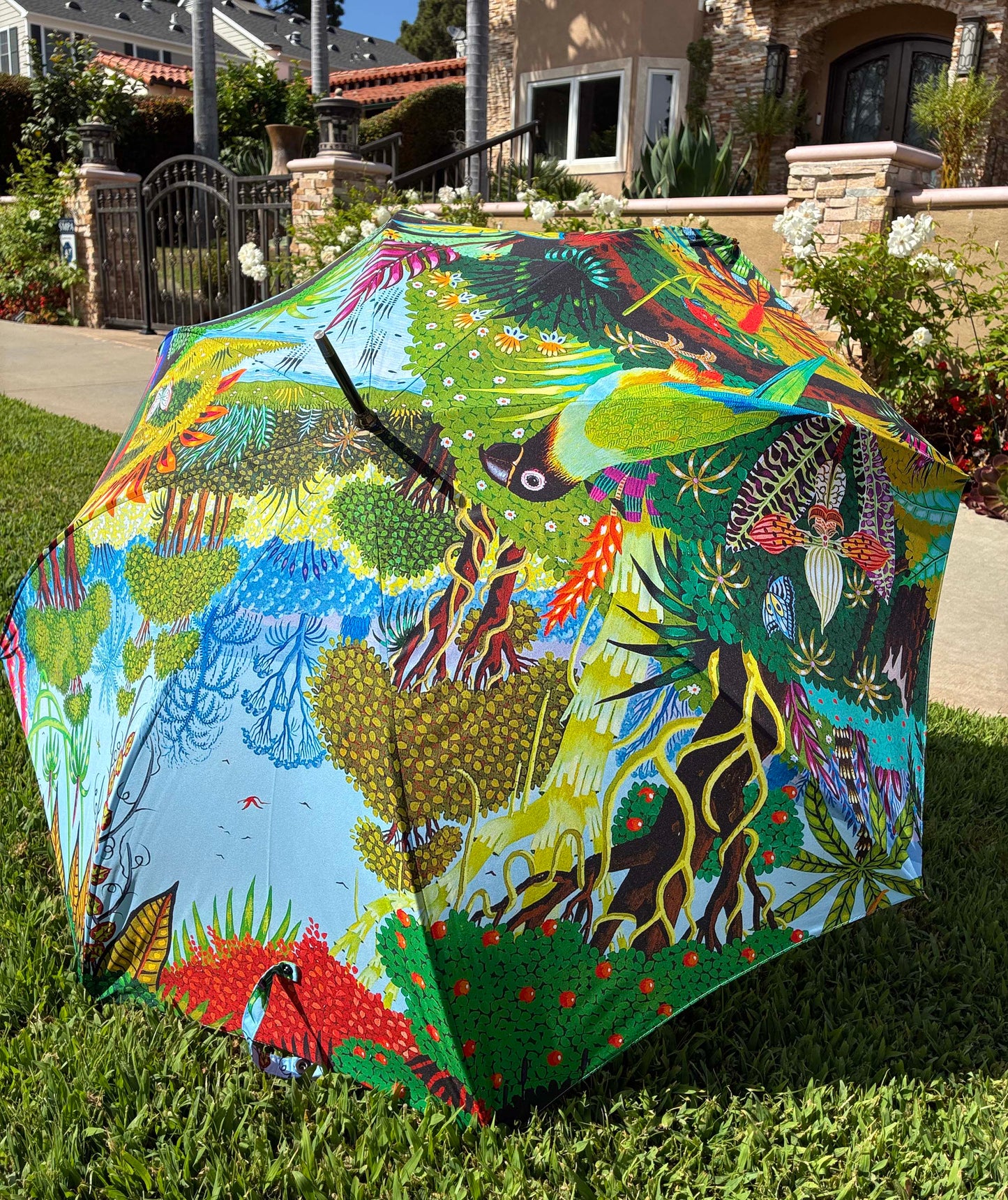 Jungle Umbrella by Alain Thomas | Made in France | 2-Year Warranty | Free Shipping