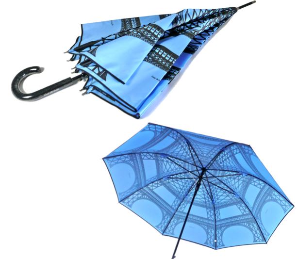 Blue Eiffel Tower By Guy de Jean | Auto Open Handmade in France | Free Shipping