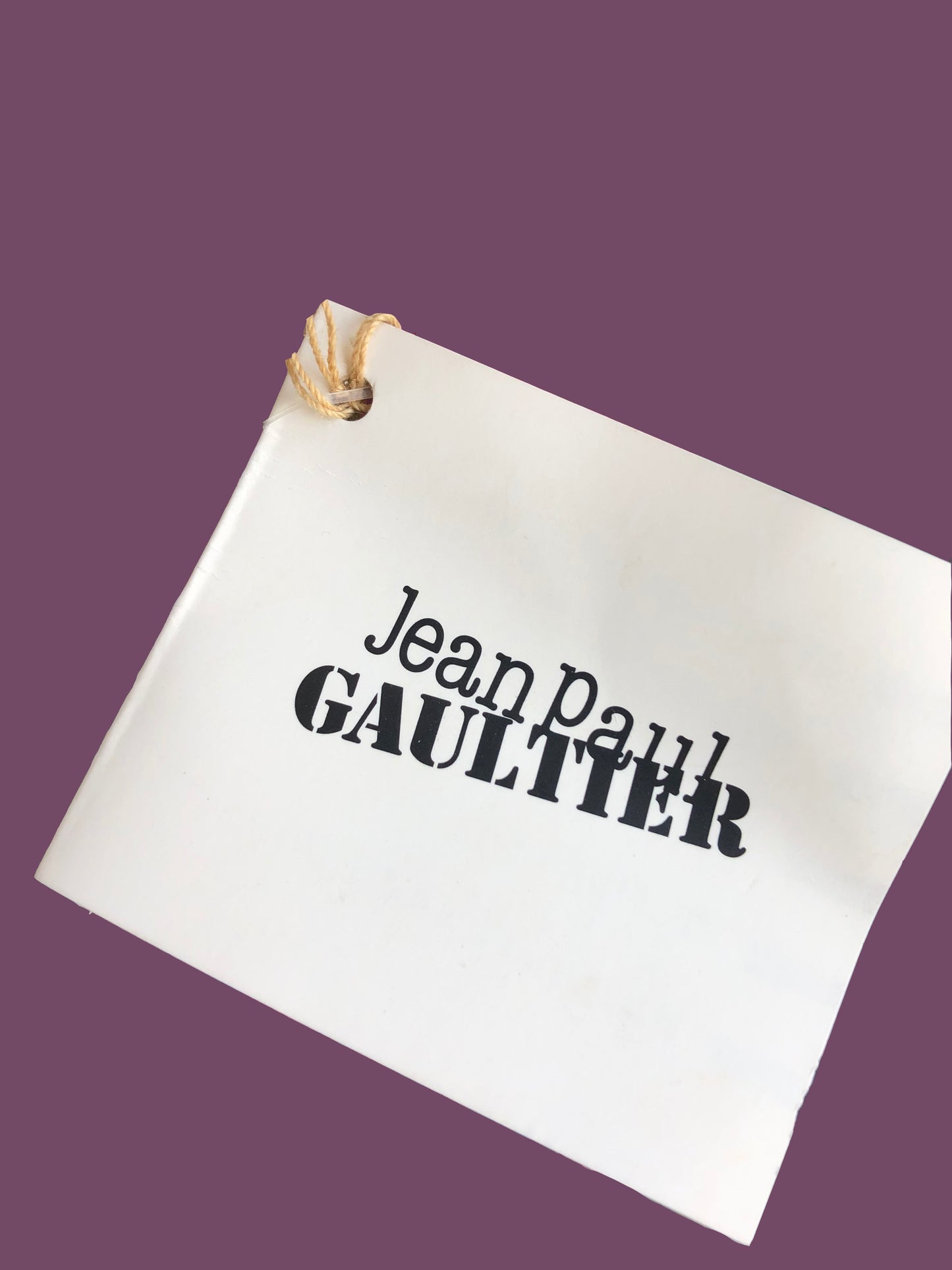Paraguas Jean Paul Gaultier de 16 varillas | Patrón de punto estilo suroeste, hecho en Francia | Envío gratuito