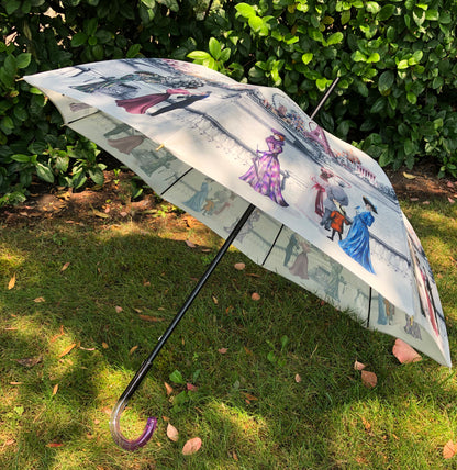 Paris 1900 Purple Handle | Handmade in France | Guy de Jean Collection | Free Shipping
