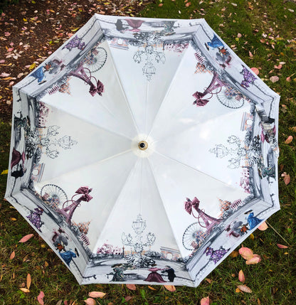 Paris 1900 Purple Handle | Handmade in France | Guy de Jean Collection | Free Shipping